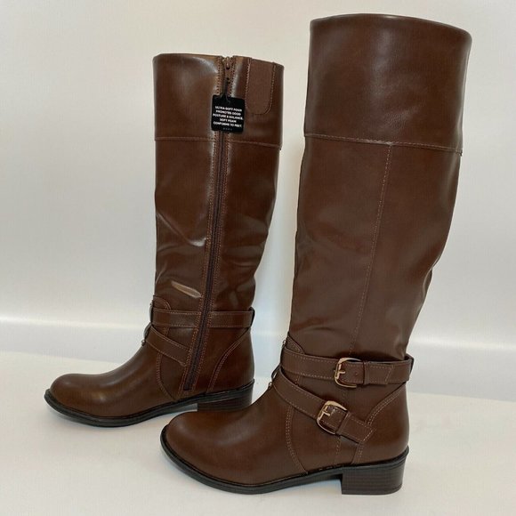 Arizona Jean Company Shoes Arizona Womens Brown Denver Riding Boots